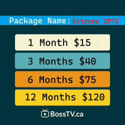 Extreme IPTV – Premium English Xtream Codes M3U Server with Full TV Guide (CA/US/UK)