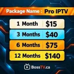 Pro IPTV – Multi-Connection 4K IPTV Subscription