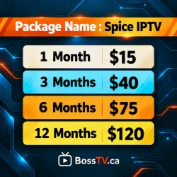 SPICE 4K IPTV – Fast Stalker Server with 3 Days Catch-up